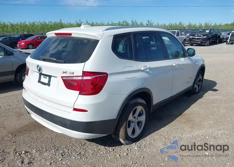 2012 BMW X3 xDrive28I from USA, damaged, VIN 5UXWX5C59CL718609